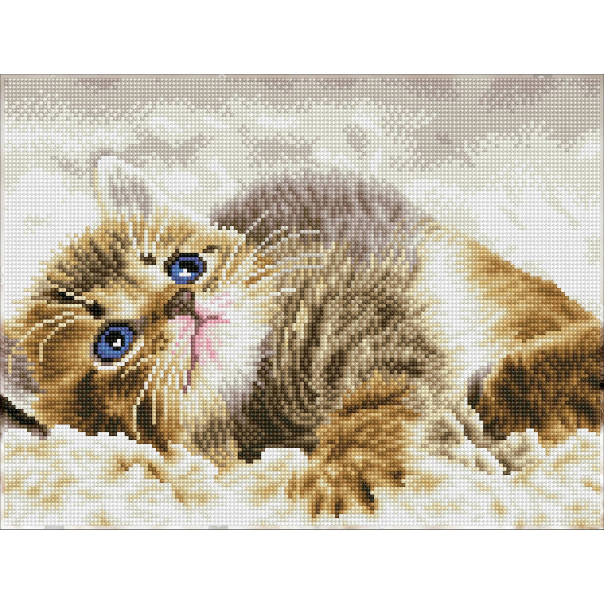 Diamond Dotz® Intermediate Baby Pie Pre-Framed Diamond Painting Kit
